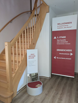 Eingangsbereich zur Schuhgeschichte